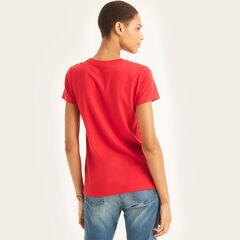 Foil Heritage Flag Graphic T-Shirt,Tomales Red,large