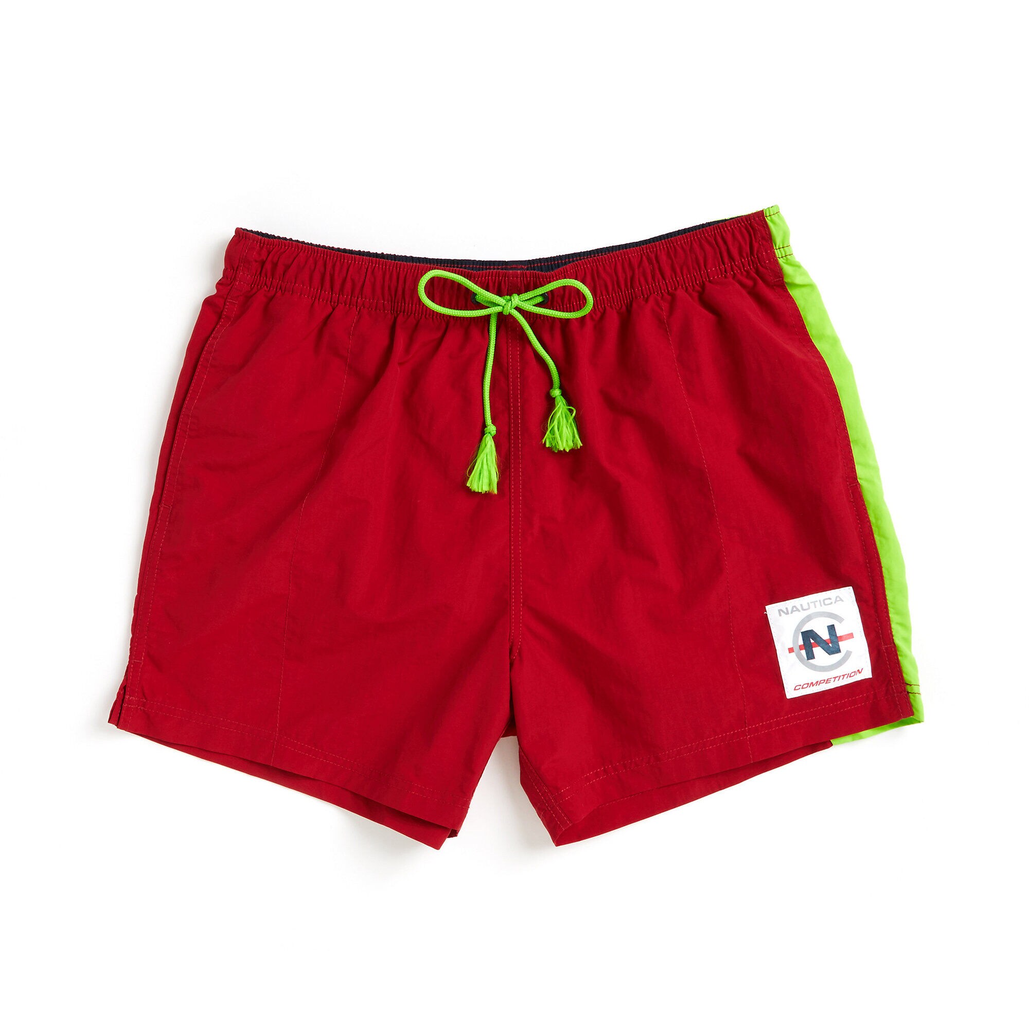 Lil Yachty by Nautica Colorblock Swim Trunks,Nautica Red,large
