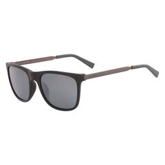 Rectangular Sunglasses with Matte Frame,Black Onyx,large
