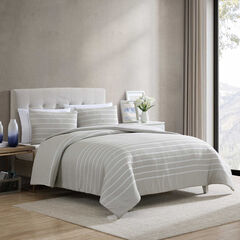 Hadley Beige Full/Queen Comforter-Sham Set,Tan,large