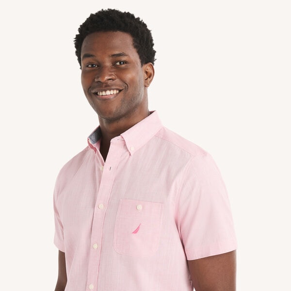 Solid Short-Sleeve Shirt