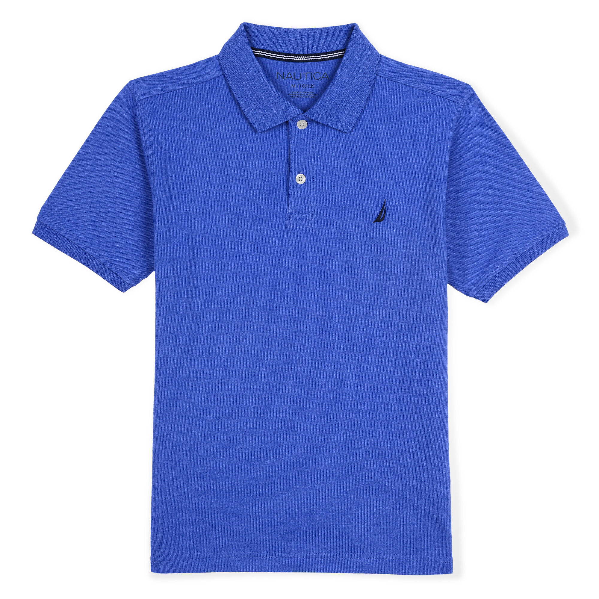 BOYS' DECK POLO,True Navy,large