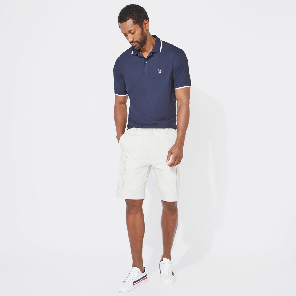 CLASSIC FIT PERFORMANCE TECH POLO,Navy,large