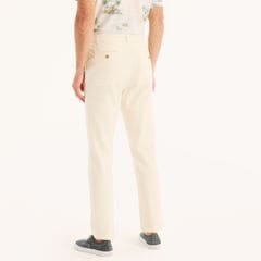 Pleated Linen Pant,Almond,large
