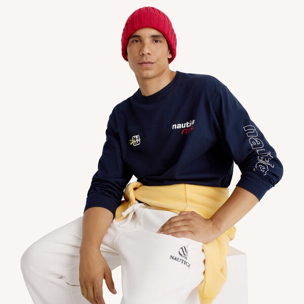 Long-Sleeve Logo Crewneck 