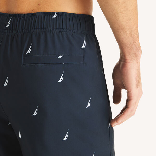 7" Printed Quick-Dry Swim