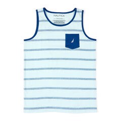 Boys' Sierra Striped Tank (8-20),Blue Mirage,large