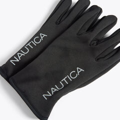 FLEECE GLOVES,True Black,large
