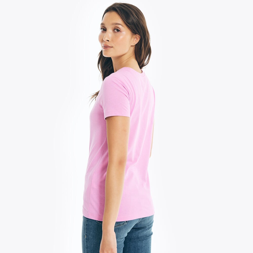 BRAND ICON LOGO GRAPHIC T-SHIRT,Electric Purple,large
