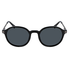 ROUND SUNGLASSES,Black,large