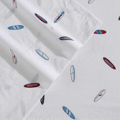 High Surf Queen Sheet Set,Blue Depths,large