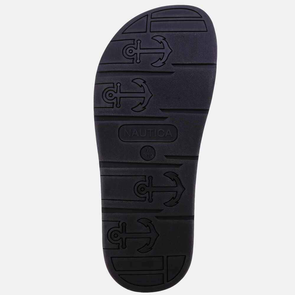 LOGO JERSEY SLIPPER,Black,large