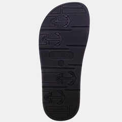 LOGO JERSEY SLIPPER,Black,large