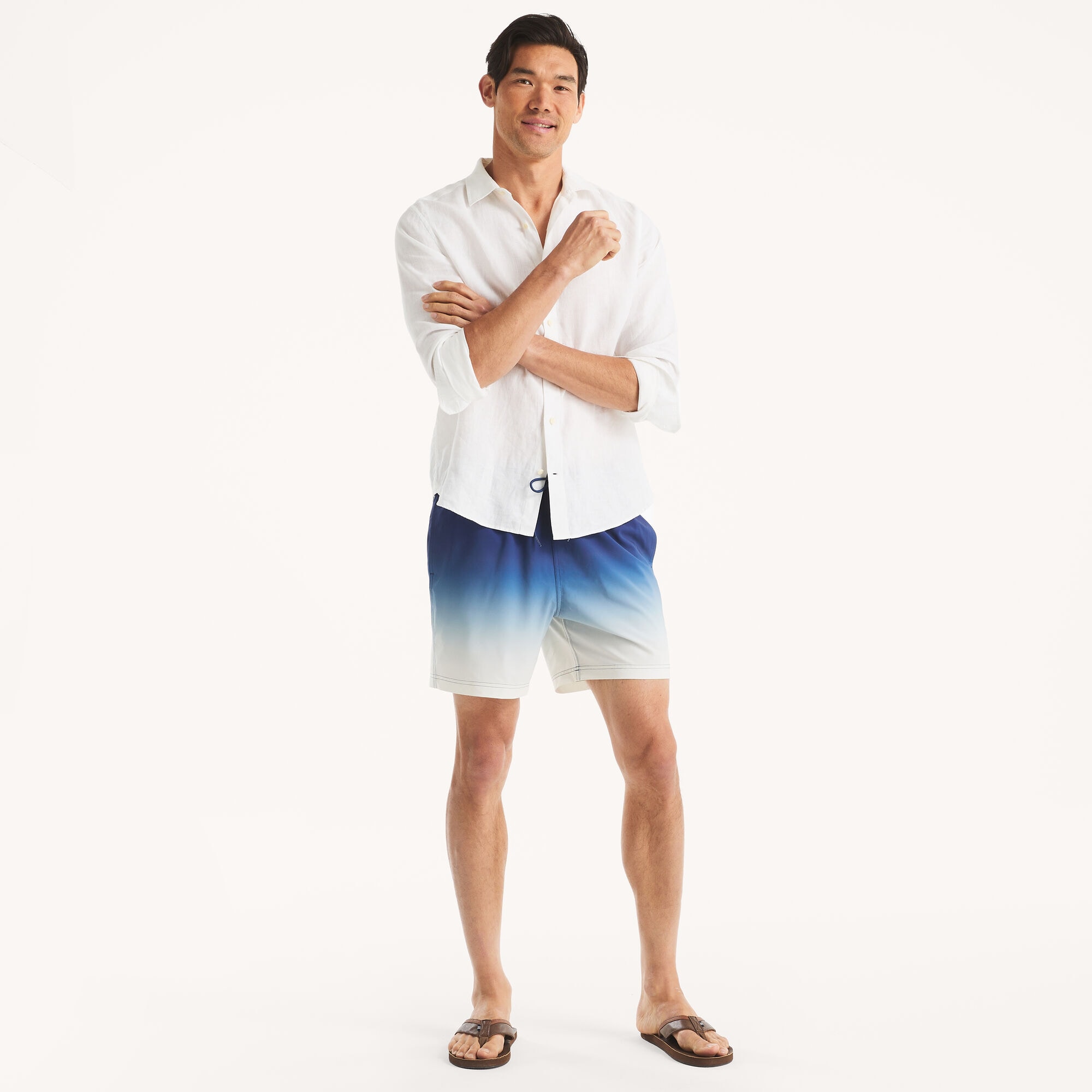 Beach Boys x Nautica 6" Quick-Dry Swim,Blue Depths,large