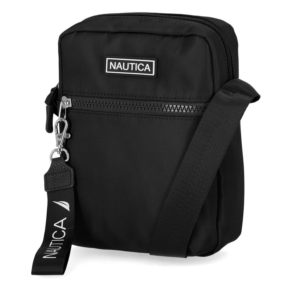 Diver Reporter Crossbody Bag,Black,large