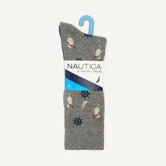 Dress Crew Socks, 5-pack,Multi,large