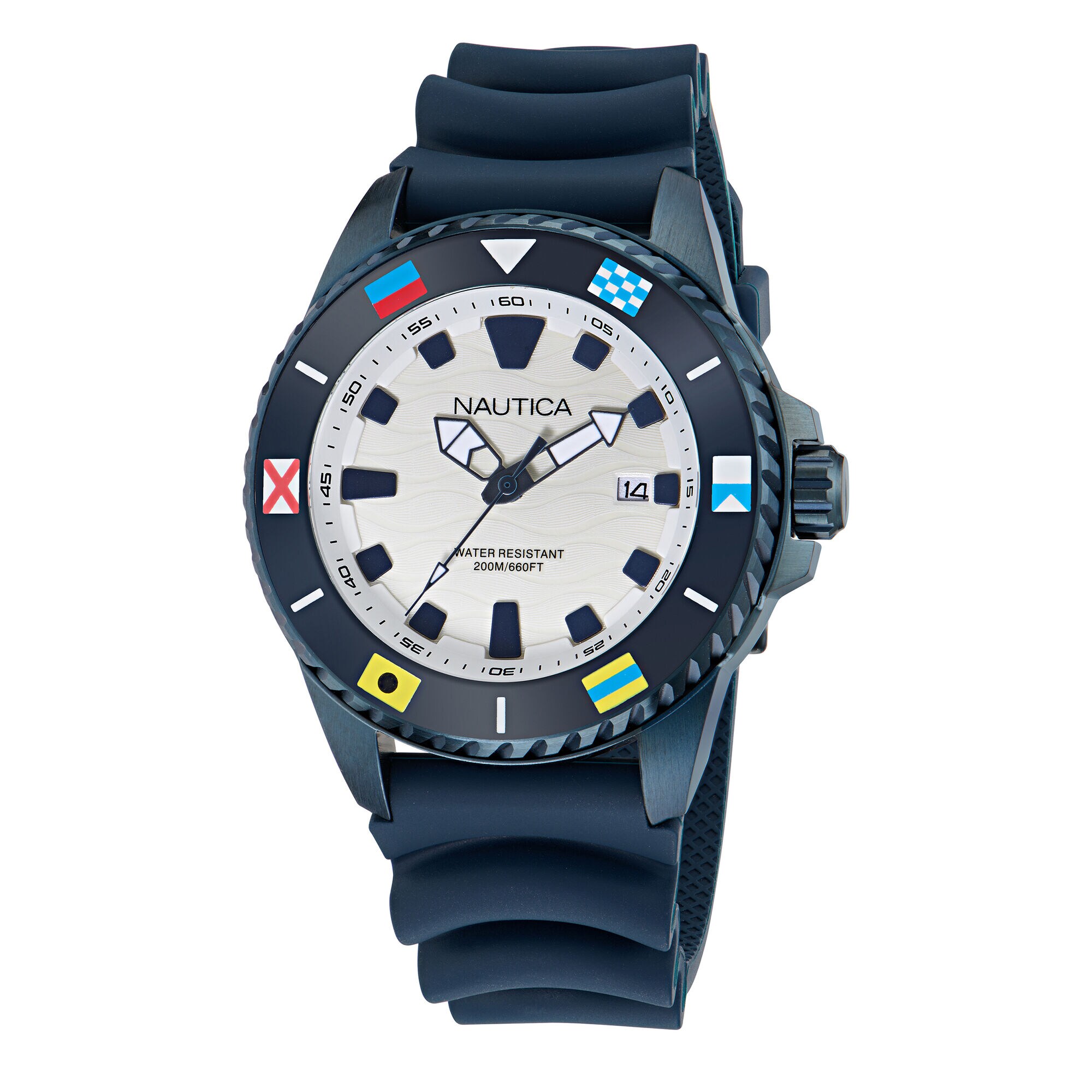 Nct Sea Dive 3-Hand Watch With Silicone Strap (00656086112856) photo