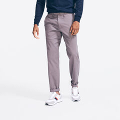 Wrinkle-Resistant Classic Fit Deck Pant,Pewter Grey,large