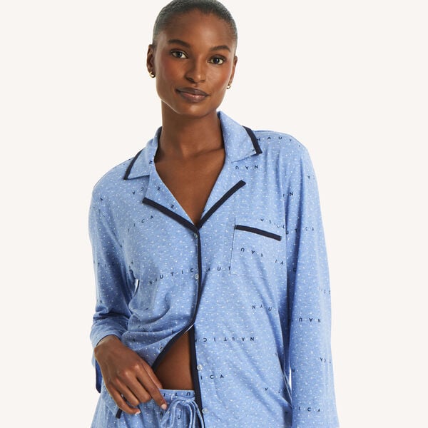 Polka Dot Boxer Pajama Set