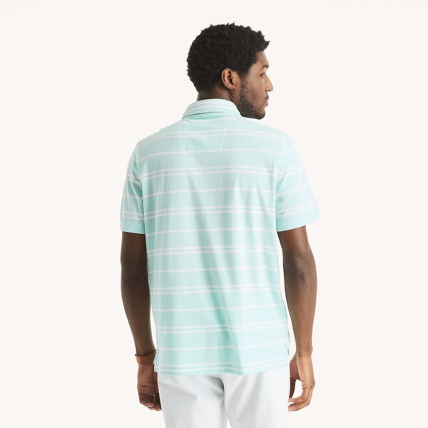 Classic Fit Striped Polo