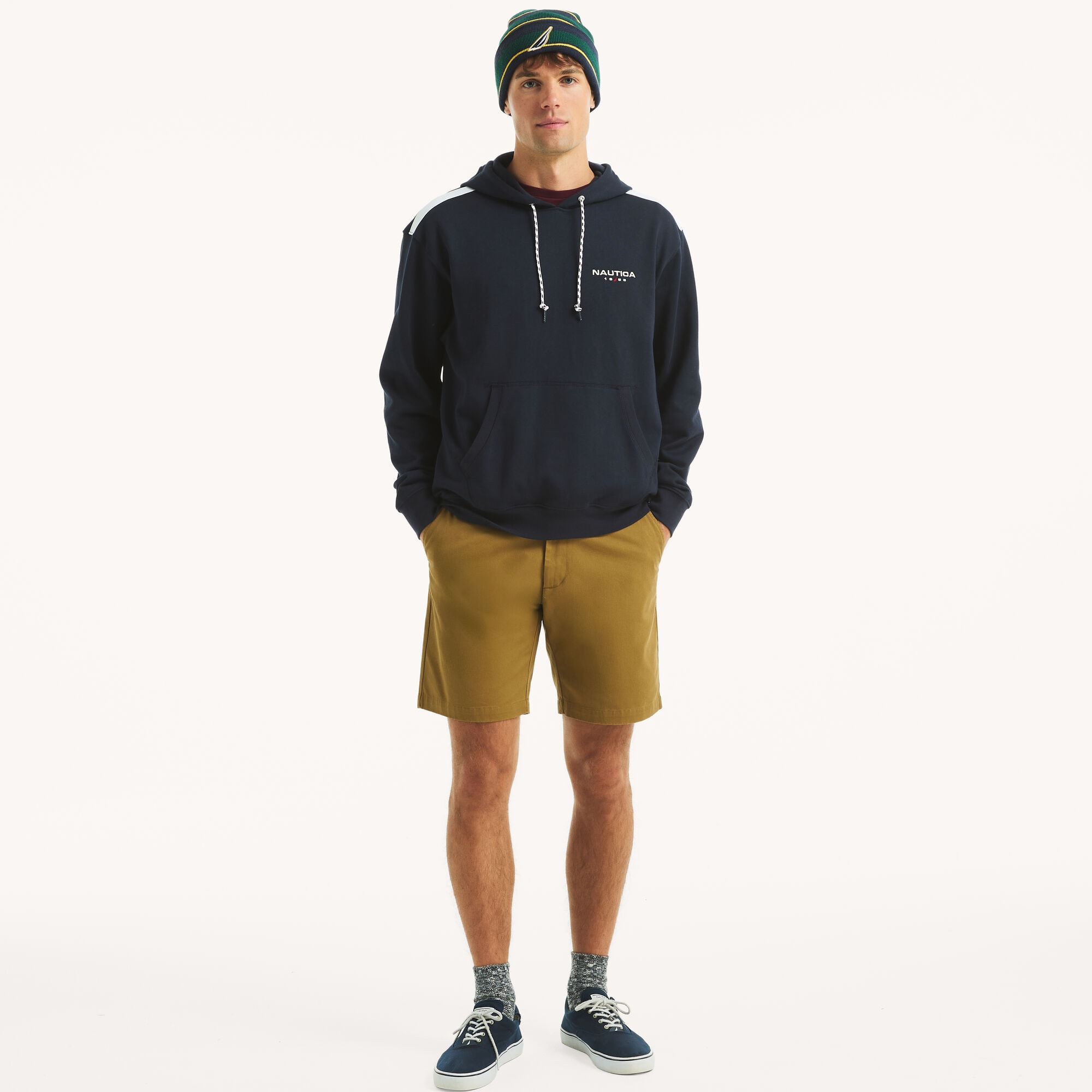 8.5" Stretch Deck Short,ALL SPICE,large