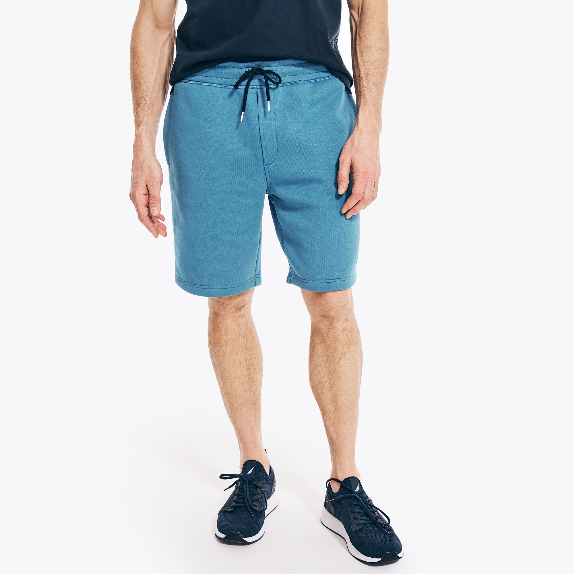 9” FLEECE SHORT,Angel Blue,large