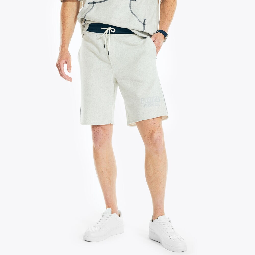 NAUTICA JEANS CO. 10" KNIT SHORT,Charcoal,large