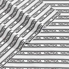 Striped Logo Full Sheet Set,Tango Red,large