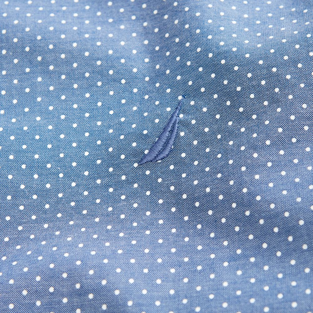 POLKA DOT OXFORD SHIRT,Limoges,large