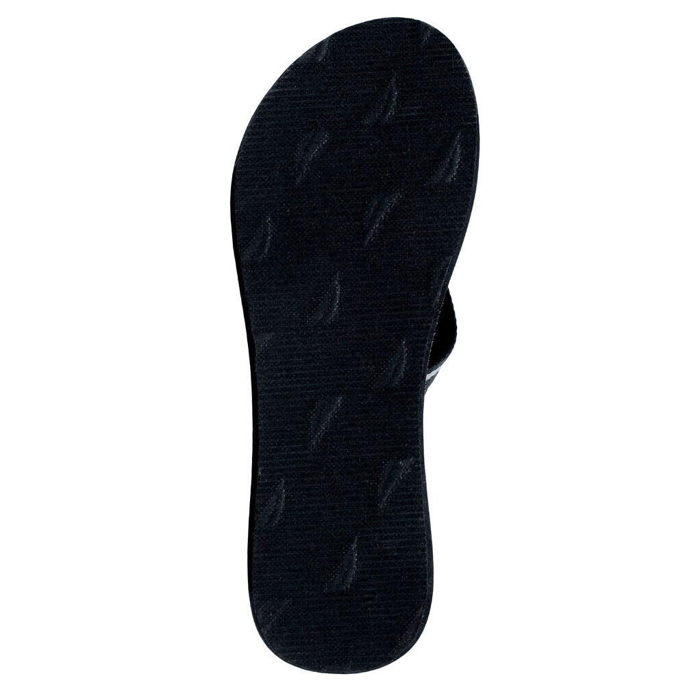 WOVEN STRAP LOGO SANDAL,Black,large