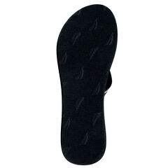WOVEN STRAP LOGO SANDAL,Black,large