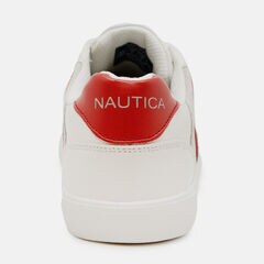 SARIAH MULTICOLOR STRIPE SNEAKERS,Nautica Red,large