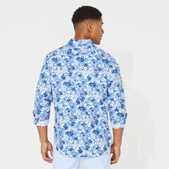 CLASSIC FIT FLORAL PRINT SHIRT,Limoges,large