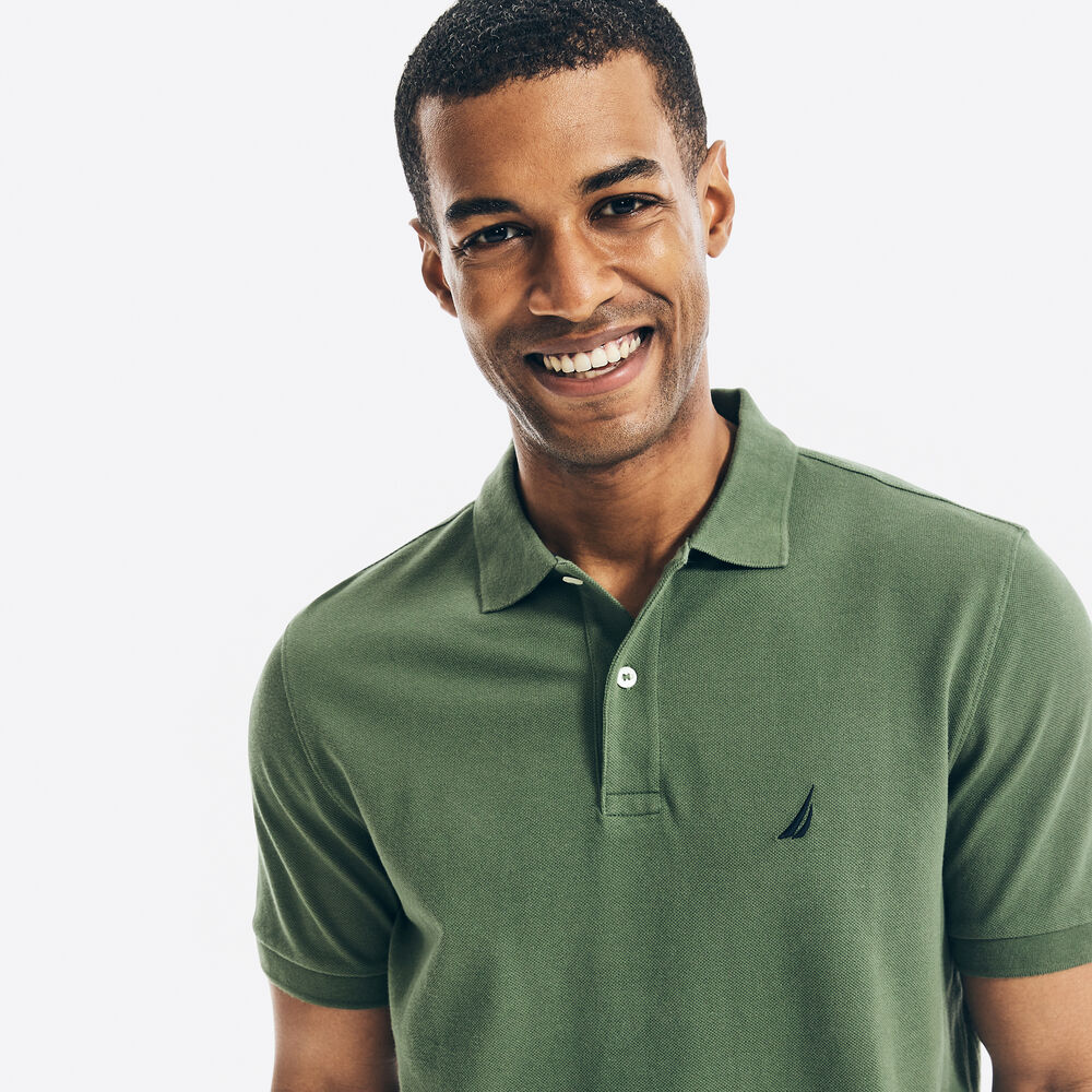 CLASSIC FIT DECK POLO,Pineforest,large
