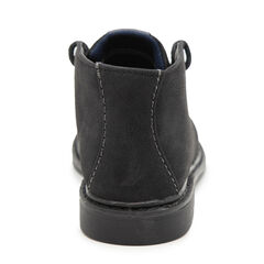 BOY'S NUBUCK CHUKKA BOOT,Black,large