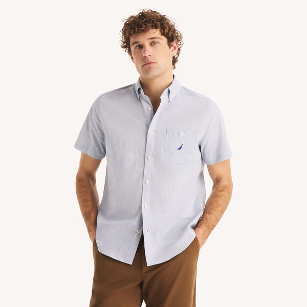 Solid Short-Sleeve Shirt