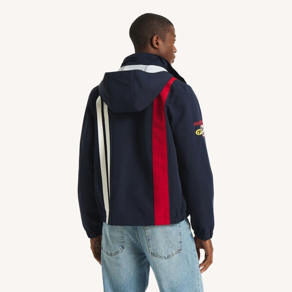 Vertical Stripe Sailing Jacket