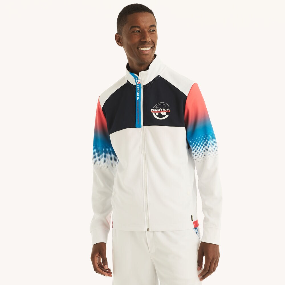 Competition Full-Zip Jacket,Bright White,large