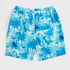 9" BIG & TALL LOGO FLEECE SHORT,Aquabreeze,large