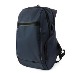 Nylon Tech Business Backpack,Peacoat,large