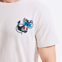 SUSTAINABLY CRAFTED GRAPHIC T-SHIRT,Oatmeal Heather,large