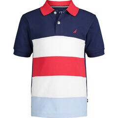 LITTLE BOYS' COLORBLOCK POLO (4-7),J Navy,large