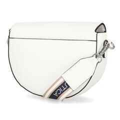 Flap Crossbody Bag,Antique White Wash,large