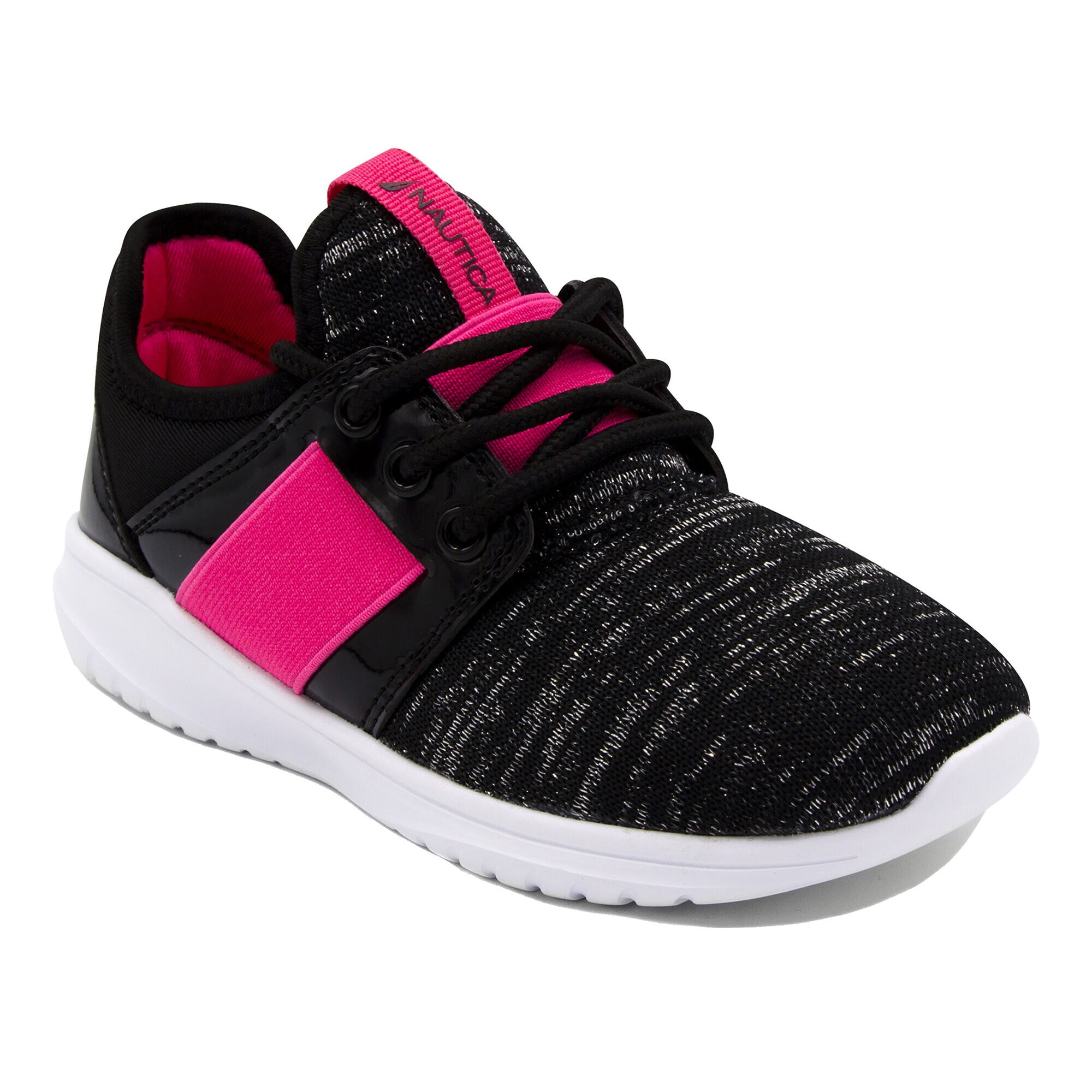 GIRL'S COMFY ALL DAY SNEAKER,Black,large