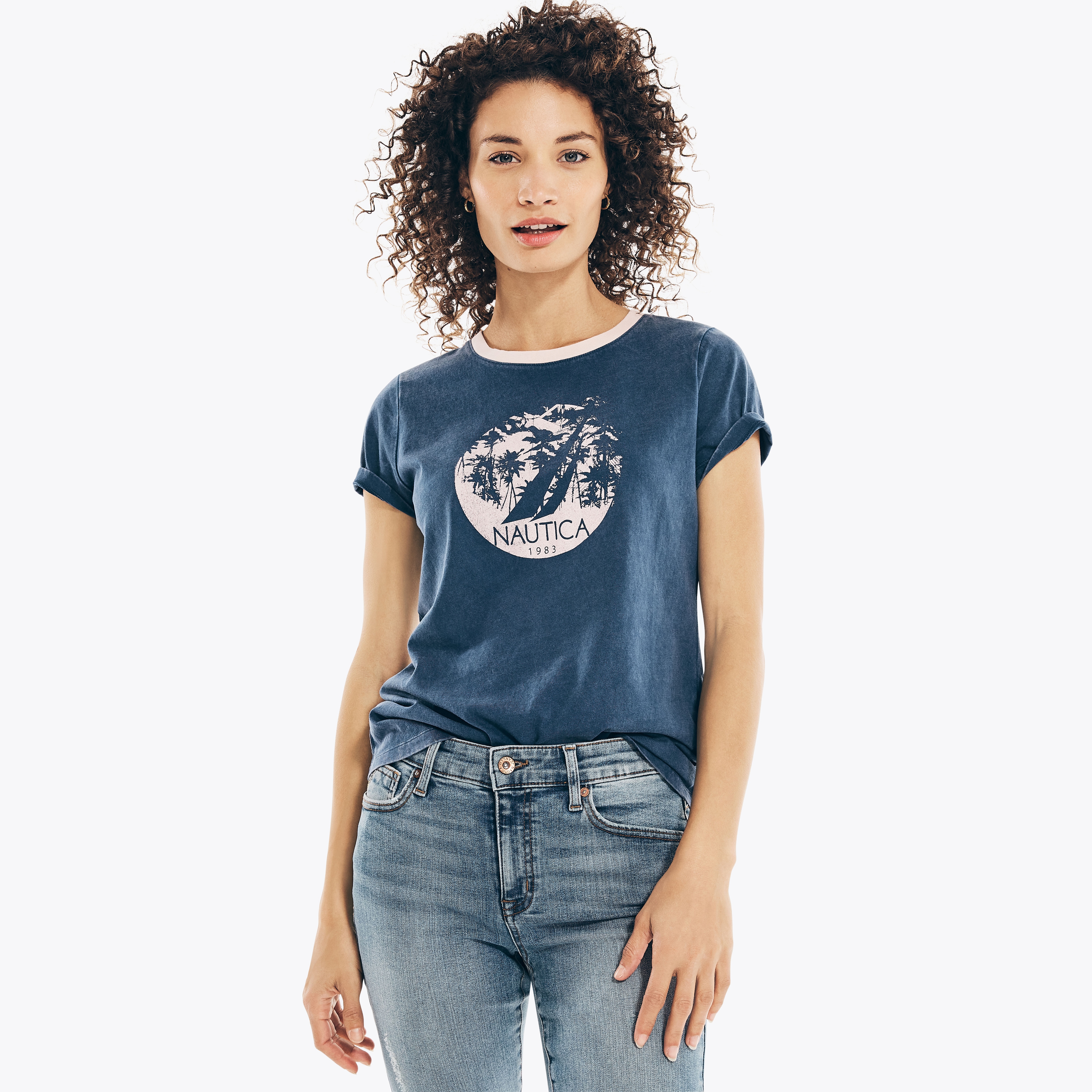 PALM TREES GRAPHIC T-SHIRT | Nautica