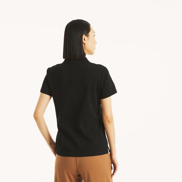 Zip-Up Polo