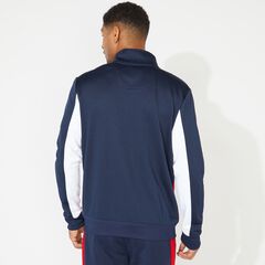 COLORBLOCK FRENCH TERRY TRACK JACKET,Navy,large