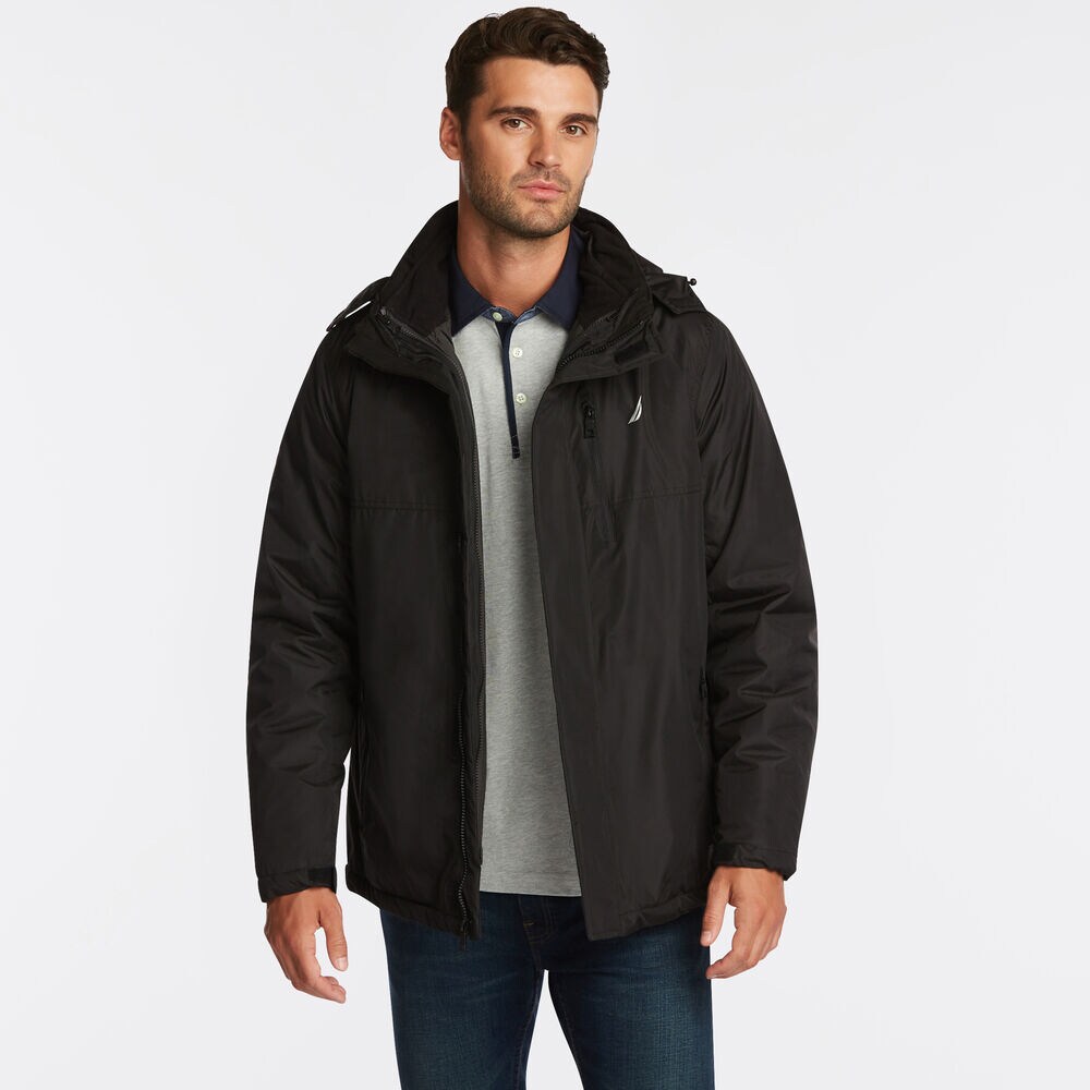 3-IN-1 ALL WEATHER JACKET,True Black,large