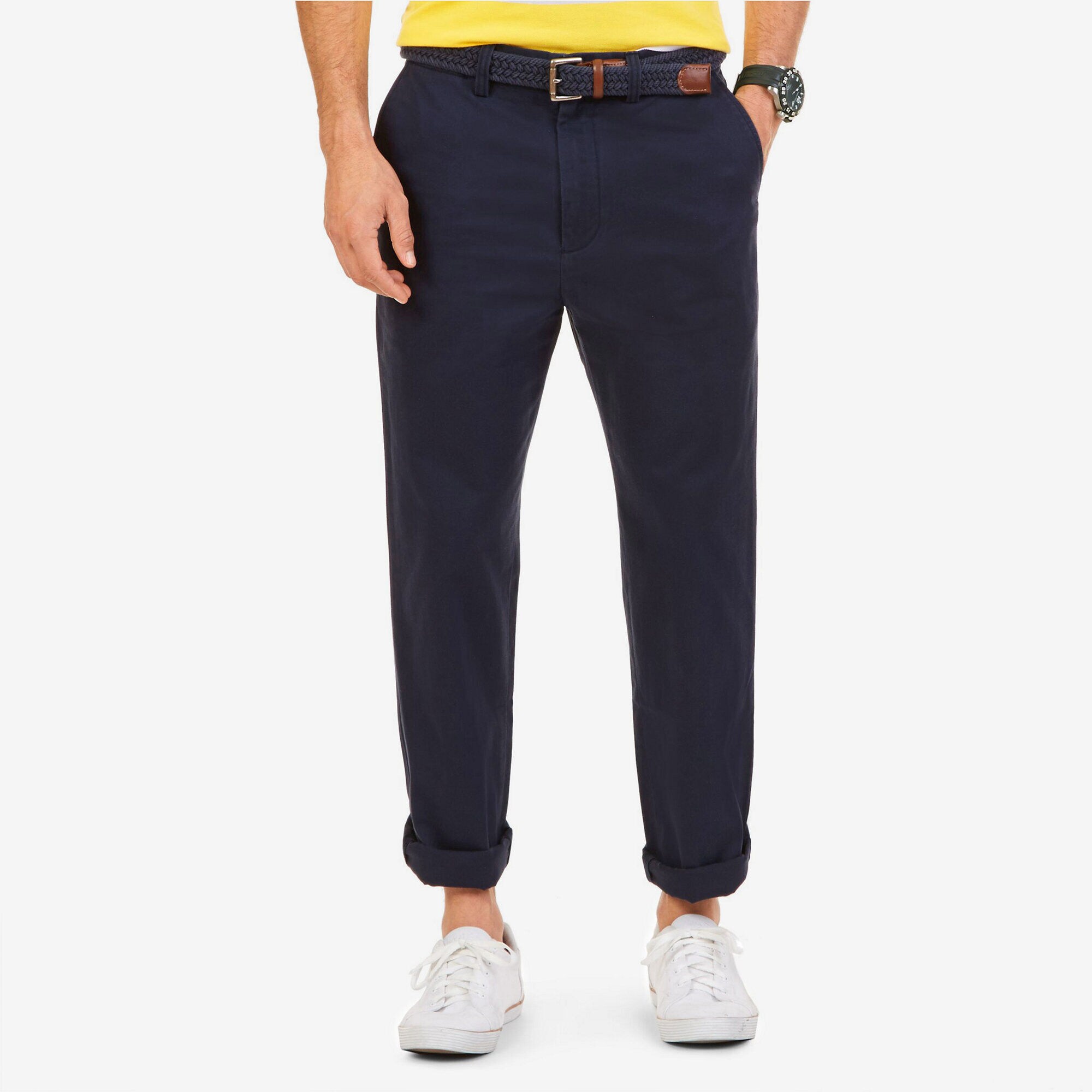 BIG & TALL CLASSIC FIT PANT,True Navy,large