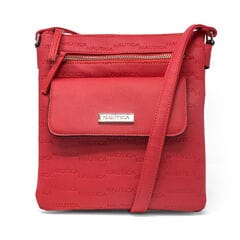 KEY LARGO CANVAS CROSSBODY BAG,Carnation Pink,large